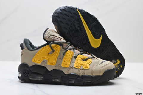 Nike Air More Uptempo low Pippen Original Series athletic basketball shoes classic high-street versatile Classic casual men's and women's shoes, couple styles