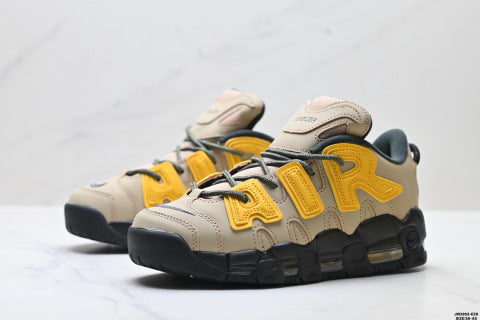 Nike Air More Uptempo low Pippen Original Series athletic basketball shoes classic high-street versatile Classic casual men's and women's shoes, couple styles